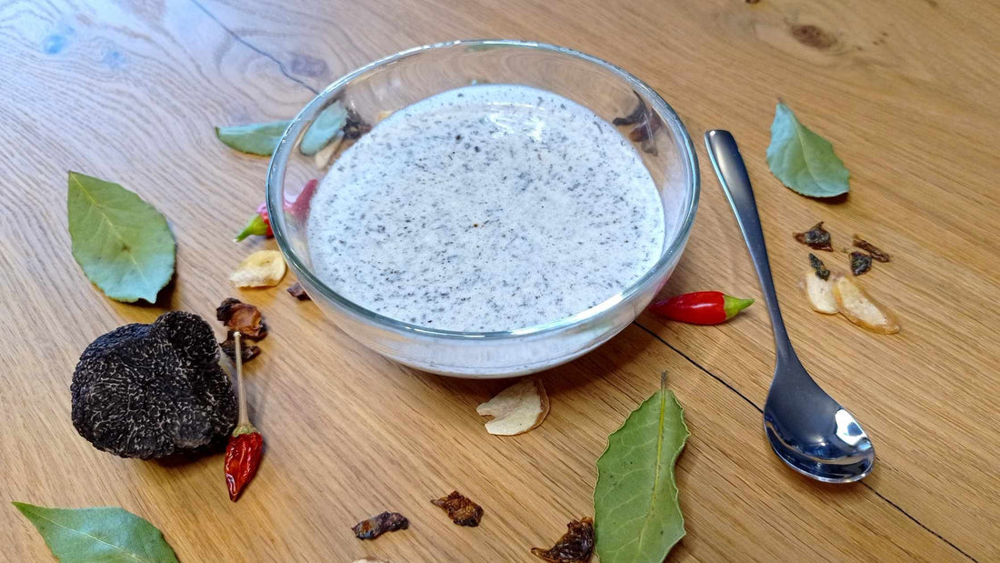 Crema di formaggi e Tartufo Nero Pregiato
