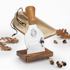 Affetta Tartufi inox placca Ulivo lama Liscia