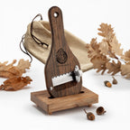 Affetta Tartufi in legno di Ovangkol, lama Seghettata