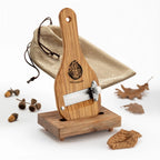 Affetta Tartufi in legno di Ulivo, lama Liscia