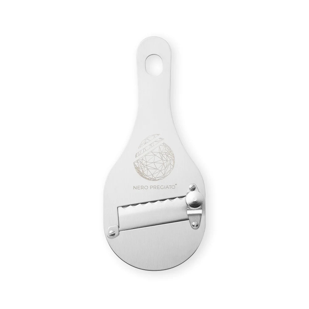 Affetta Tartufi inox lama Seghettata