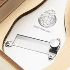 Cofanetto in legno, Coltello, Spazzolino, Affetta Tartufi inox