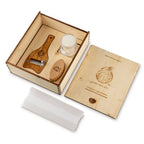 Cofanetto in legno con Affettatartufi, Tuber Pack, Spazzola