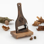 Affetta Tartufi in legno di Ovangkol, lama Seghettata
