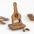 Affetta Tartufi in legno di Ulivo, lama Seghettata