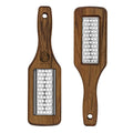 Grattugia Tartufi gourmet in acciaio inox, telaio in legno