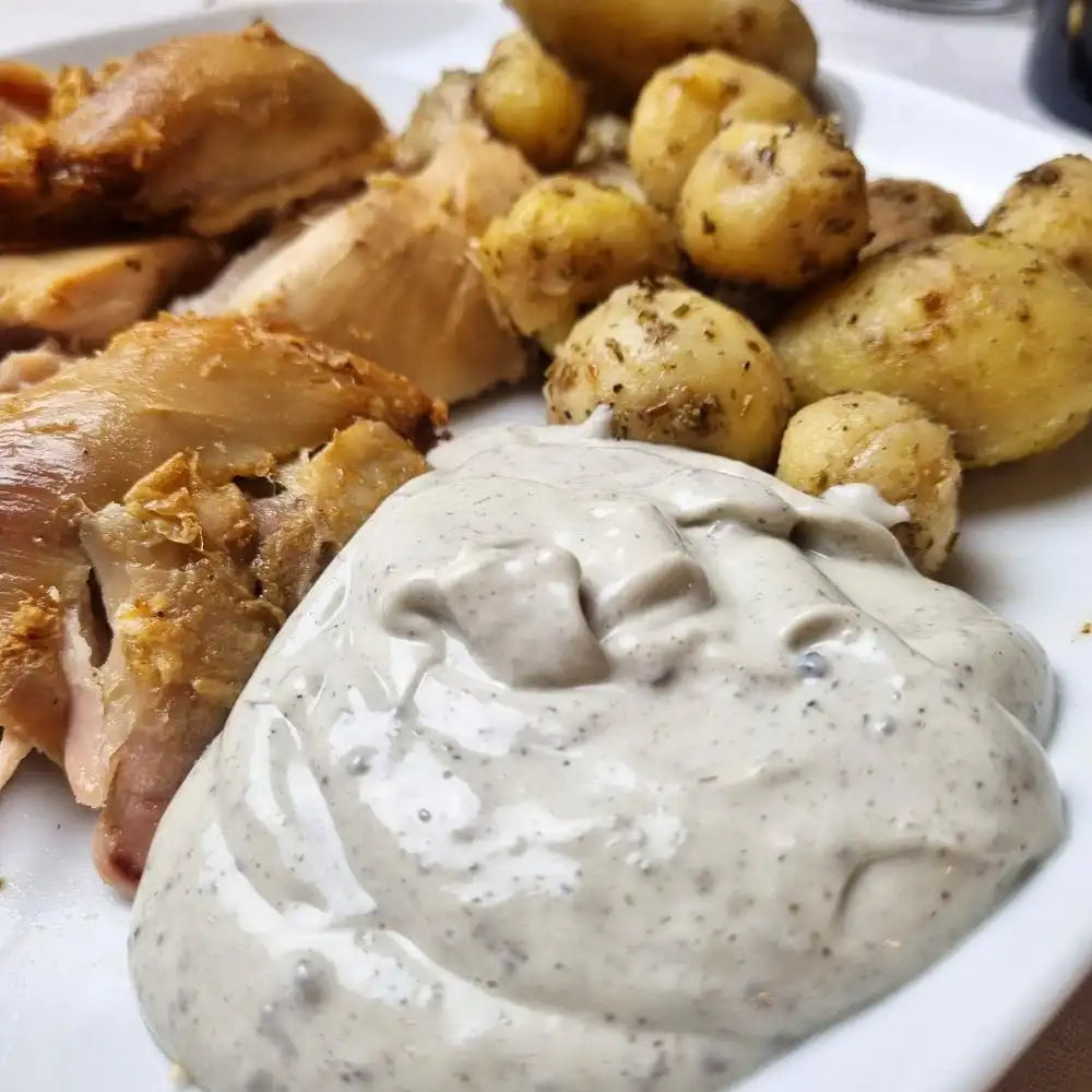 Tritichelle mit Walnusscreme und Schwarzem Edeltüffel