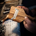 Affetta Tartufi in legno di Ulivo, lama Liscia