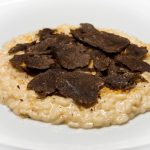 Risotto mandorle e Tartufo Nero Pregiato