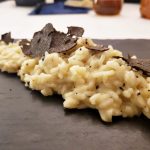 Risotto al Tartufo Nero Pregiato con limone e colatura di alici_Alessia Freretti_logo