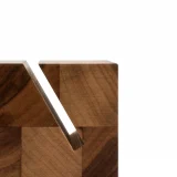 fessura Cubo base in legno di noce per affetta tartufi XFETTA