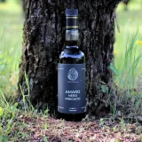 Prima edizione del liquore Amaro Nero Pregiato nella tartufaia di Tartufo Nero Pregiato.