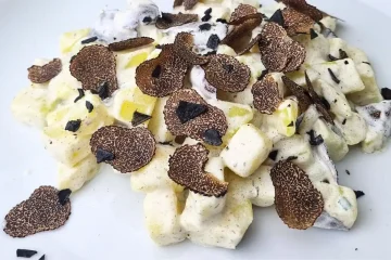 Insalata di patate e Tartufo Nero Pregiato