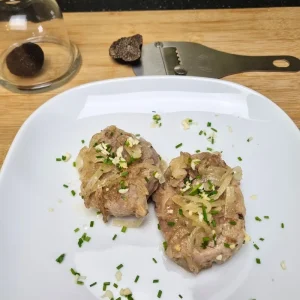 Ossibuchi di tacchino con Tartufo Nero Pregiato 28