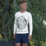 all over print mens rash guard white front 65e0758b7453f