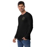 unisex long sleeve tee black left front 65e07d44b99dd