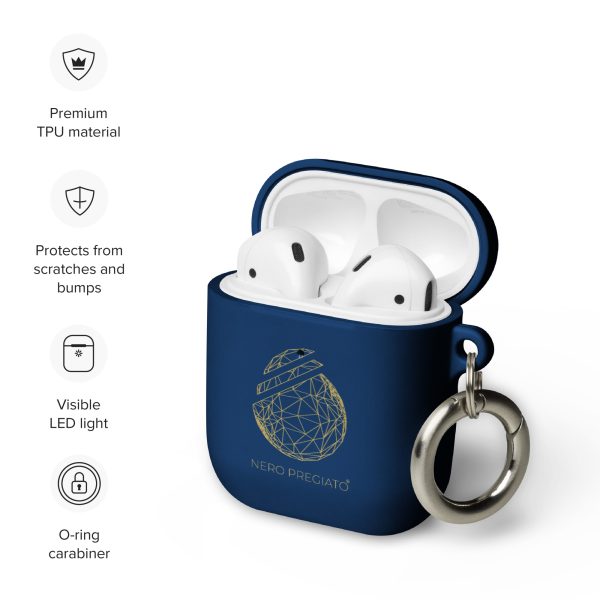 rubber case for airpods navy airpods front 65e20311cf32a