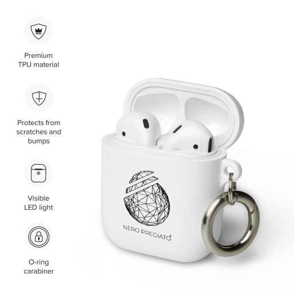 rubber case for airpods white airpods front 65e204c7b8c9a