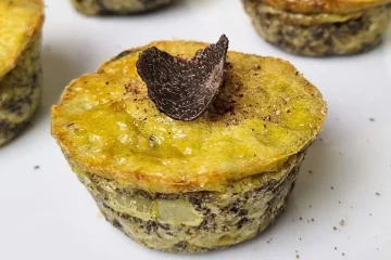 Frittatine al Tartufo Nero Pregiato e patate in versione muffin